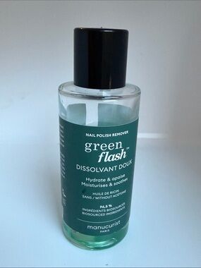 Manucurist Green Flash Nail Polish Remover — Green